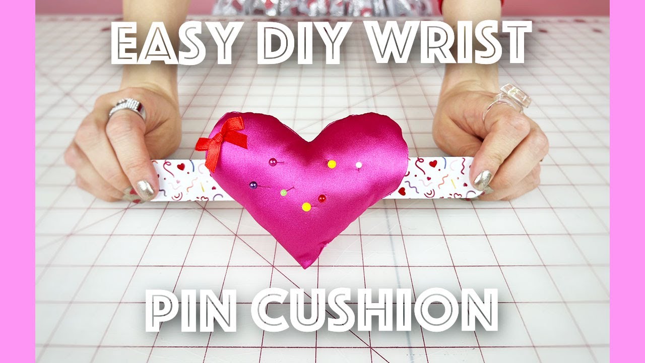 Sew a Wrist Pin Cushion - Easy Sewing For Beginners