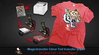Magic Transfer Clear Foil on Dark T-shirt screenshot 3