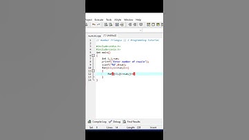 C Programming  Basic Pattern Tutorial || Number Pattern #programming #shots #shortvideo #viral #c