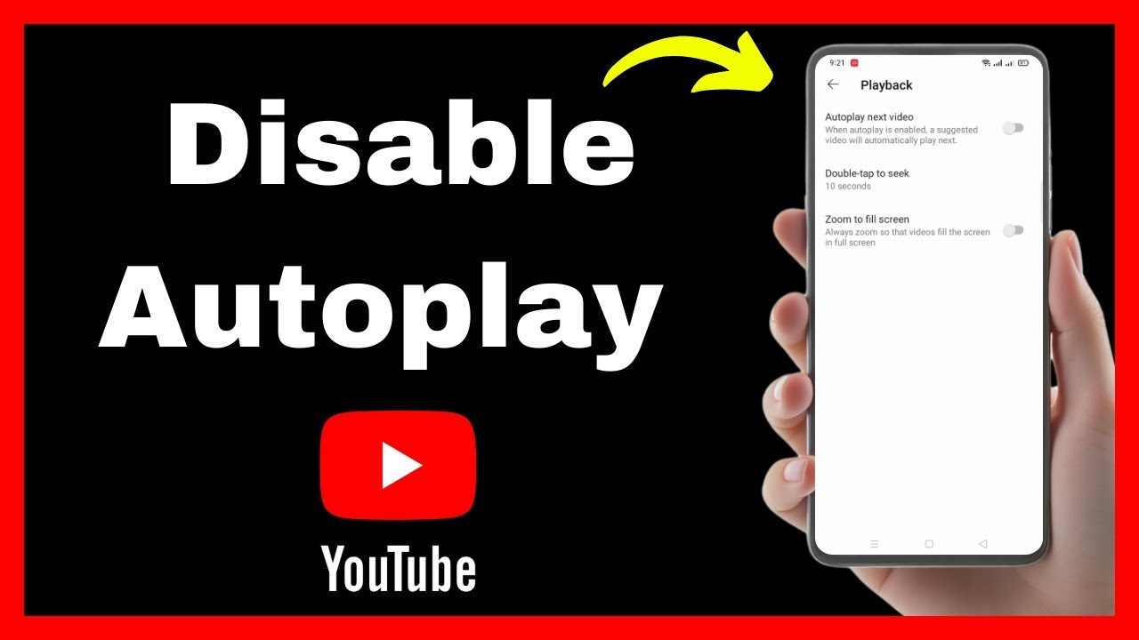 Disable Autoplay How To Disable Autoplay On YouTube – Quick Tutorial - YouTube