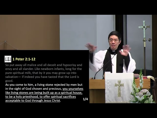 2026-05-03- Sermons “Practicing Resurrection: Living as God’s Holy People/Temple” - Rev. Allan Tan