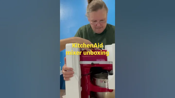 KitchenAid mixer unboxing (refurbished) #shorts