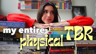 going through every book on my physical TBR... 📚🖤