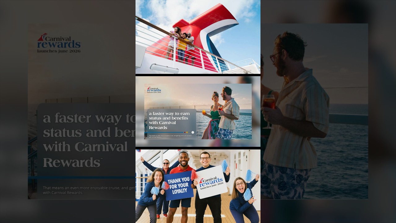 Carnival announces new reward program #shorts #carnivalcruise #cruisenews #foryou #explore #fyp