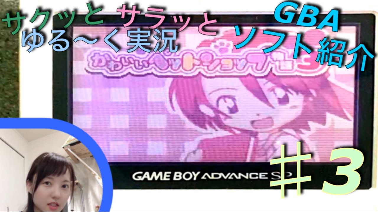 Gbアドバンス かわいいペットショップ物語3 ささっとソフト紹介 3 Youtube