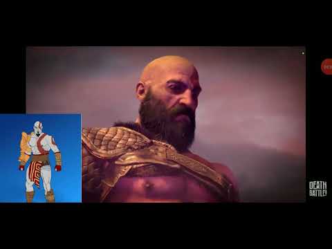 Young Kratos reacts to a @deathbattle's video.