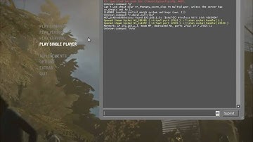 How to get console up on left 4 dead