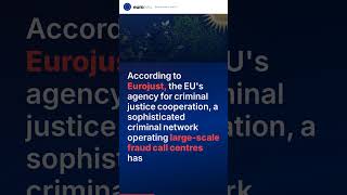 Fraud Call Centres Targeting EU Citizens Shut Down #Shorts