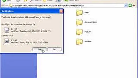 How To Edit Server.cfg and Install Mods To AMXMODX
