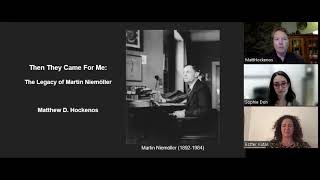 Then They Came For Me: The Legacy of Martin Niemöller