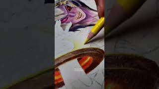 Menggambar Dyrroth Menggunakan Pensil Warna