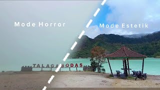 TALAGA BODAS GARUT || Kabut tebal bikin suasana jadi horro