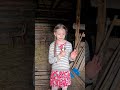 Пока в доме шлифуют сруб
