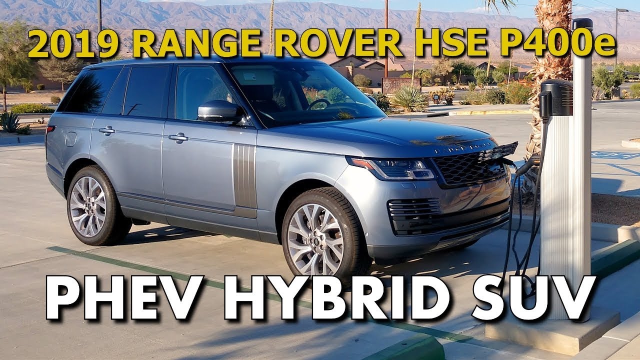 CHARGING THE PLUG-IN HYBRID RANGE ROVER HSE P400e