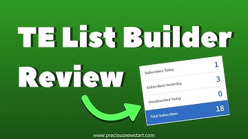 How To Successfully Build Your List Using TE List Builder (Review)