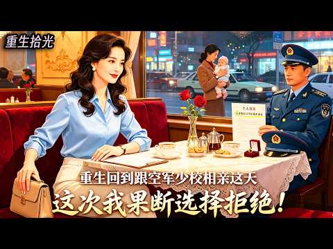 重生回到1997年，跟空軍少校相親這天，這次我果斷選擇拒絕！上一世，我以爲是天降姻緣，可他早跟白月光有了孩子，只爲了我父親留下的軍隊人脈...#重生 #故事 #一口氣看完