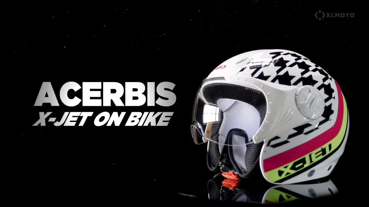 Acerbis X-jet on bike - YouTube