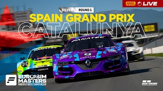[LIVE] Gran Turismo 7 - MSL Fanatec® Eurosim Masters - SILVER - Round 1 - Catalunya