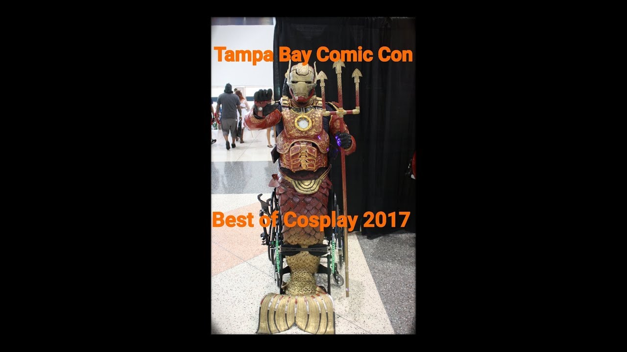 Tampa Bay Comic Con 2017 top ten cosplays with ConCandy.