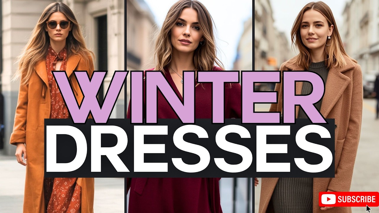 Женственный шик – 7 стильных тёплых платьев для зимы | Идеи уютных и элегантных нарядов