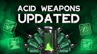 Acid Weapons Updated | Barotrauma Comparison