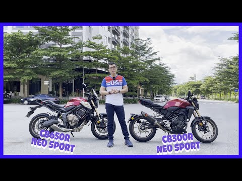 Video Tìm hiểu ngoại hình CB650R và CB300R - Với chiều cao... - youtube