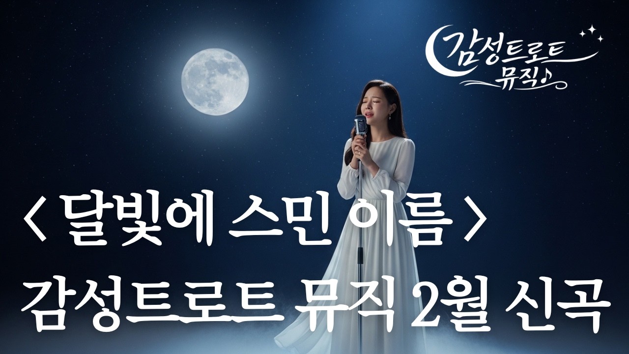 너무 애절해서 같이 울었습니다… 달빛에 스민 이름 | 여성 감성트로트 | 감성트로트뮤직