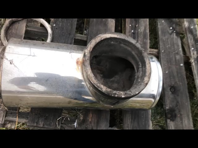 Central Boiler Chimney Tee Replacement - YouTube