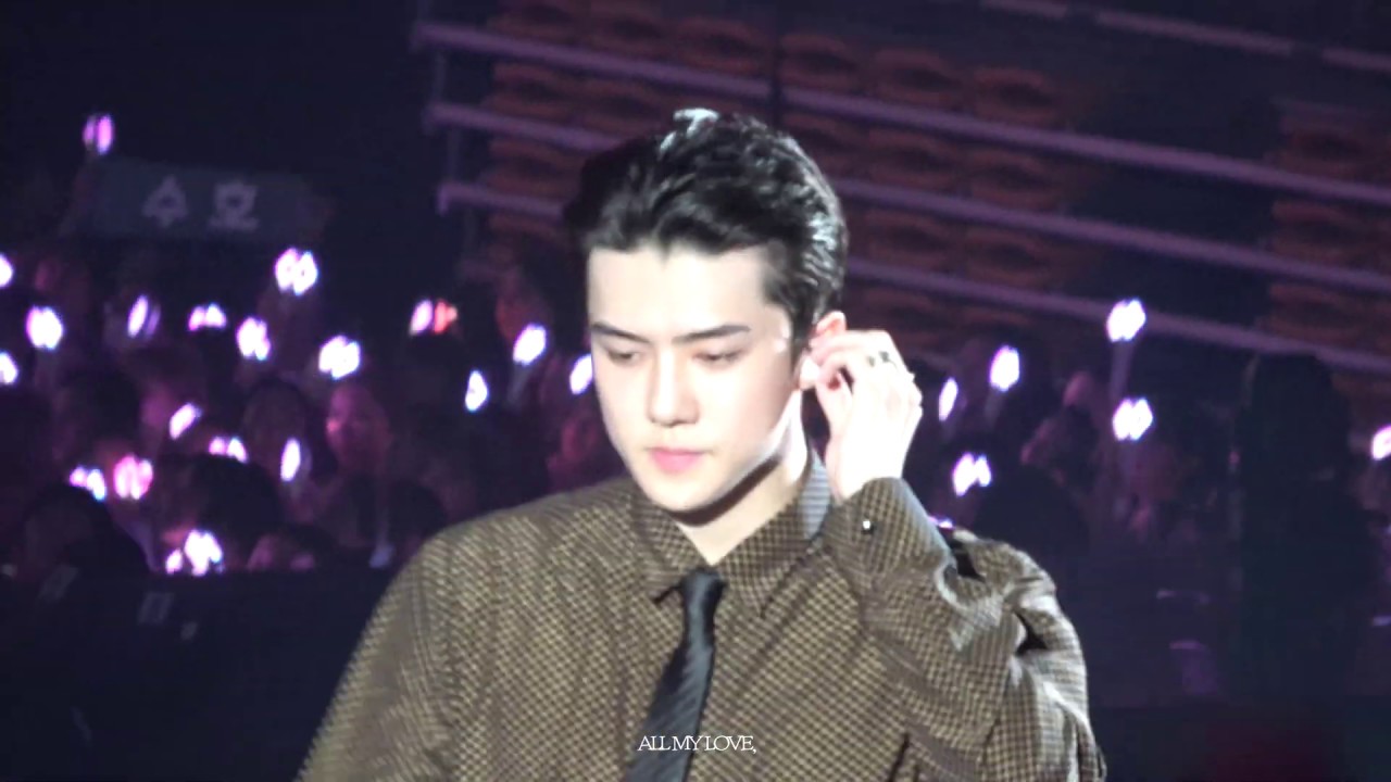 (4K) 190728 엑소 콘서트 EXplOration Day 6 SEHUN FOCUS (Sign, 24/7, What a life, 부르면 돼, Falling for you)
