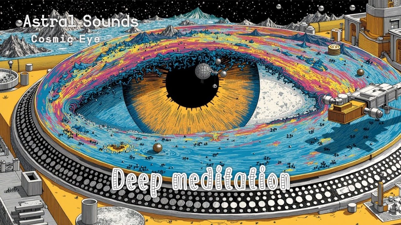 Психоделическая музыка дервишей ~ Ретро Глаза Бога Космическое Путешествие Медитация Транс