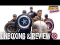 Avengers Endgame Captain America 1/6 Scale Shields Unboxing & Review