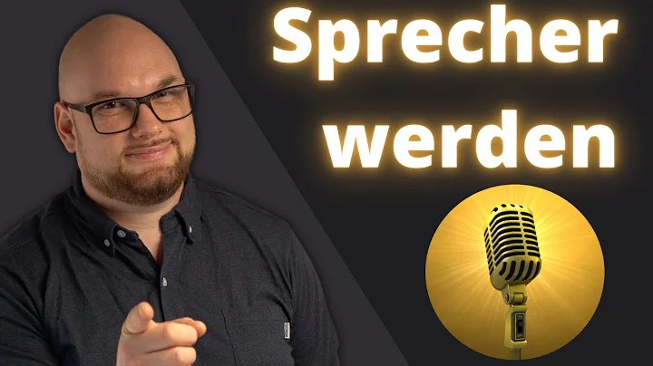 Sprecher werden | als Sprecher starten | Wie fngt ...