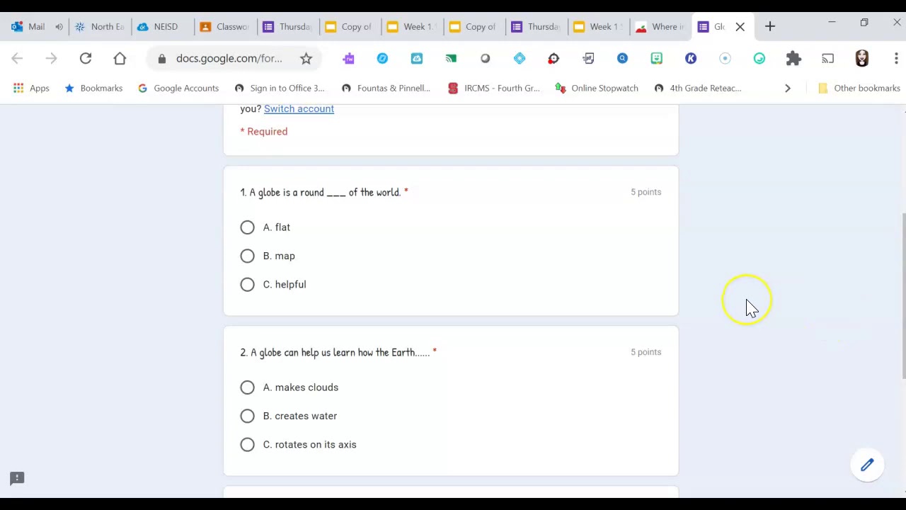 Globes and Maps Quiz YouTube