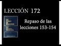 Lección 172 Un Curso de Milagros