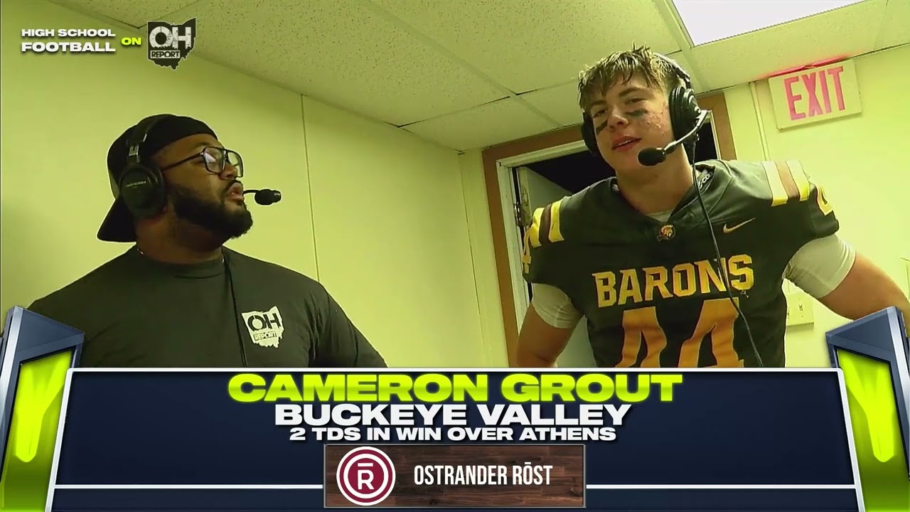 MVP: Кэмерон Граут из Buckeye Valley против Athens