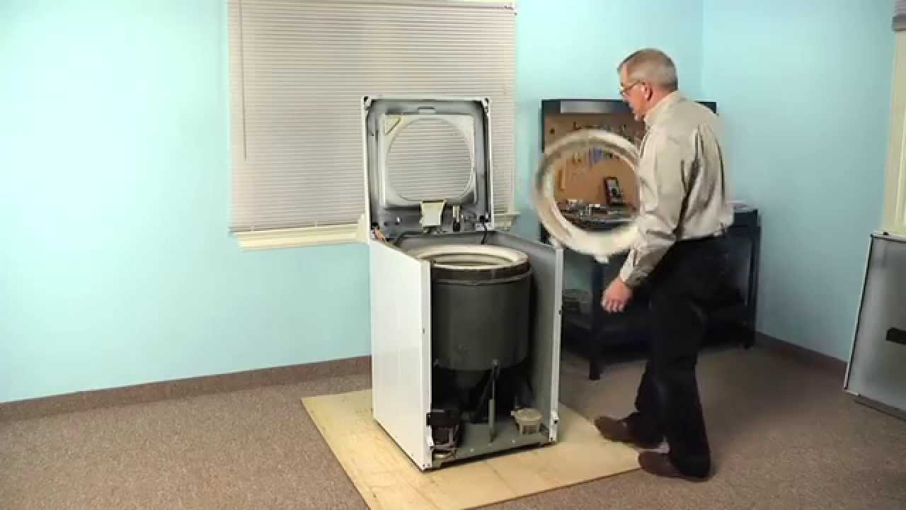 Washing Machine Repair Replacing The Transmission Whirlpool Part 6 2097750 Youtube