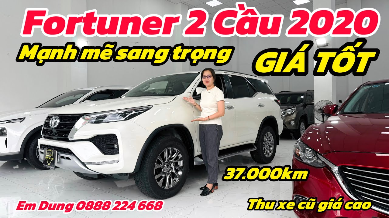 Toyota Fortuner 2020 máy xăng 4x4 mẫu 2021 giá tốt|Thu mua ô tô cũ Tphcm