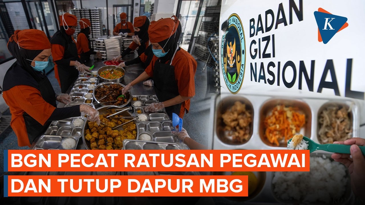 Bersih-bersih BGN! 261 Pegawai Dipecat, 833 Dapur MBG D… — Transcript