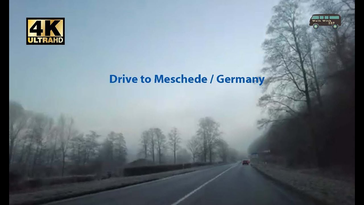 4K Drive to Meschede / Germany 
