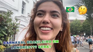 CARNAVAL BRASILEIRO EM LONDRES? SERÁ? 🤔🤣 #london #carnaval #inglaterra #londres