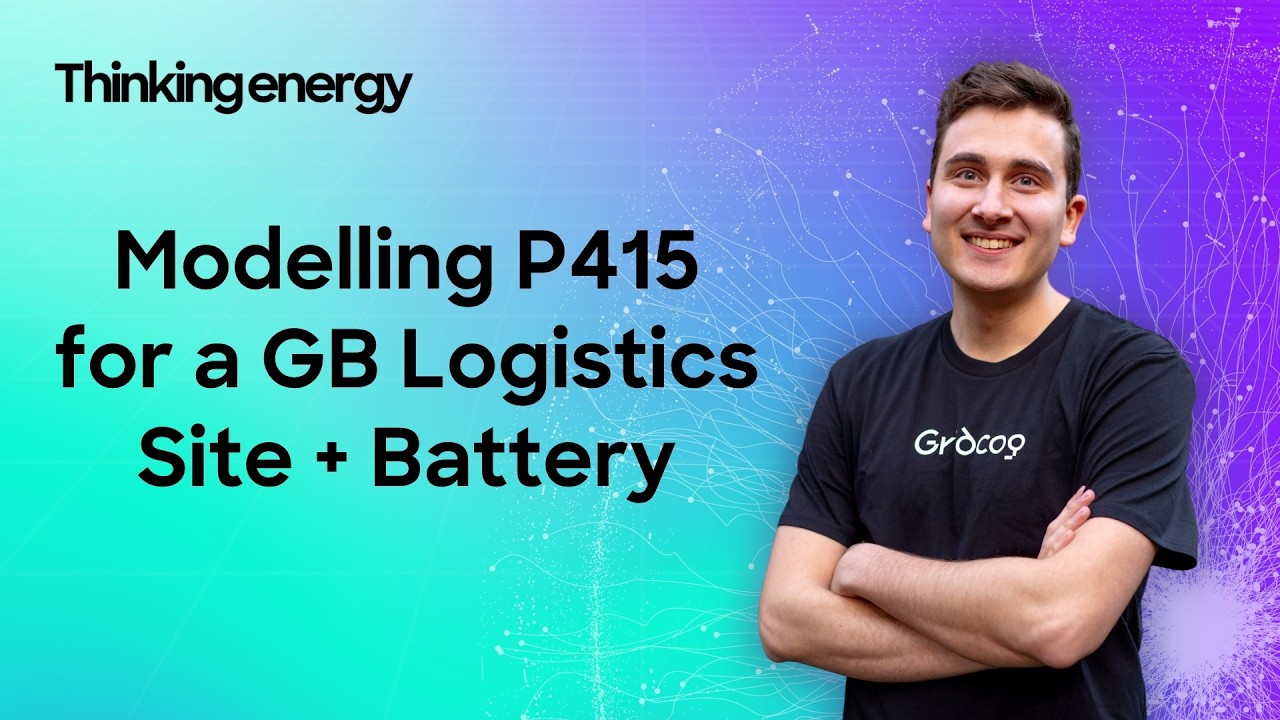 Modelling P415 for a GB Logistics Site + Battery - YouTube