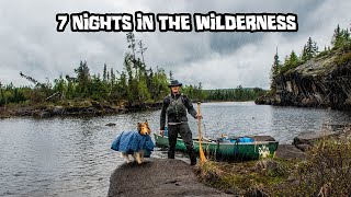 7 Night Wilderness Camping Adventure With My Dog [FULL TRIP]