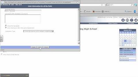 TeacherLogic: Creating A Template