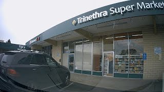 Driving to Trinethra Super Market from Cupertino Main Street and back (03-17-2021)