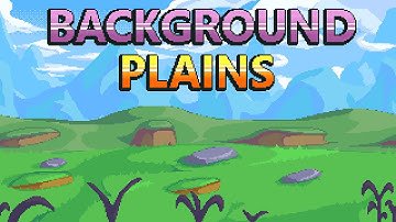 [pixelart] PARALLAX BACKGROUND - PLAINS