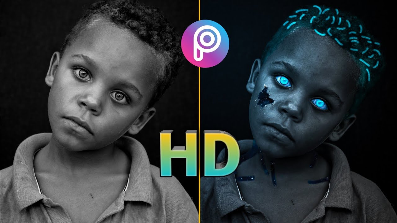 SUPERPOWER LOOK PHOTO EDITING TUTORIALS IN PICSART || AMAZING Facecrack LOOK EDITING|| VCP