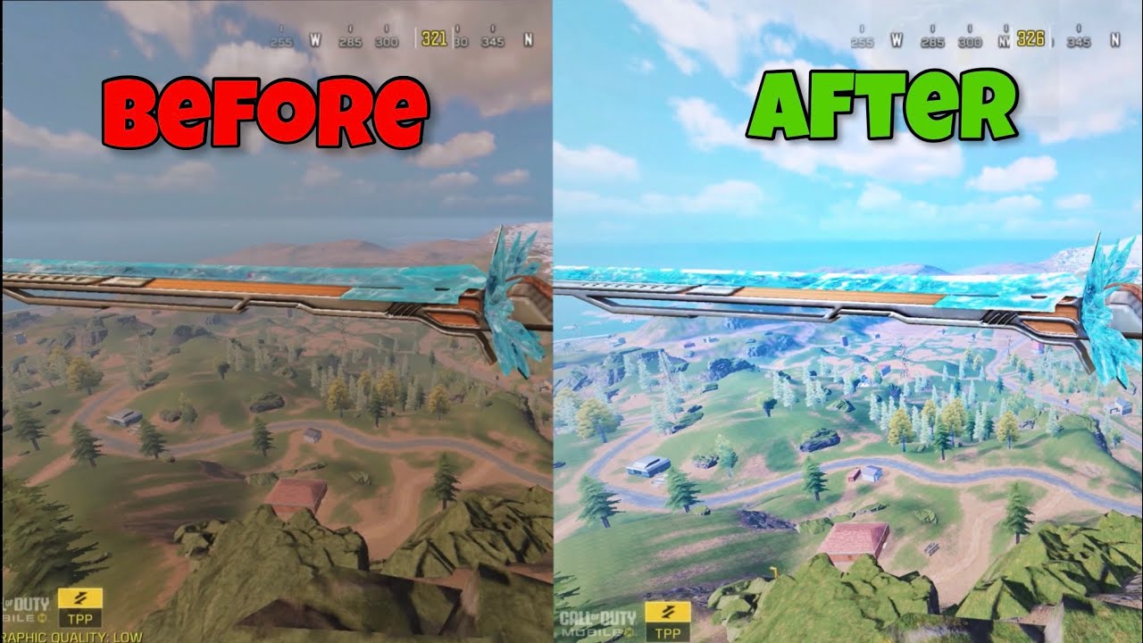 How To See Enemies Better in CODM BR🔥! ( Realistic Custom Graphics ...