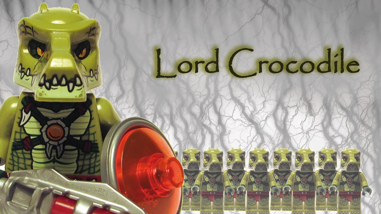 Legends of Lego Chima 70231: Crocodile Tribute Pack - Lord Crocodile animation film italiano