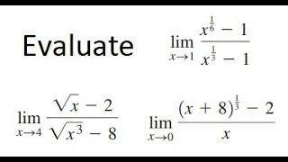 Grade 12 Calculus - Evaluating limits by substitution (ch 1.5)