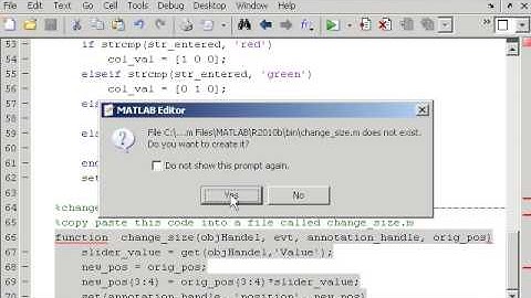 Matlab GUI (without GUIDE) 1.3 -  Finishing Touches